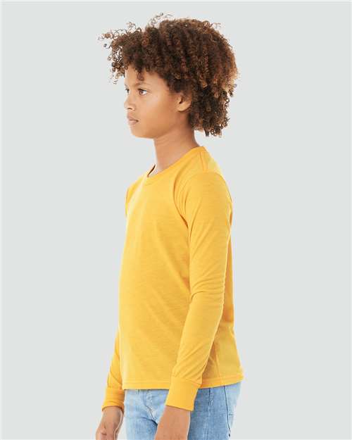 Youth Heather CVC Long Sleeve Tee - 3501YCVC 29