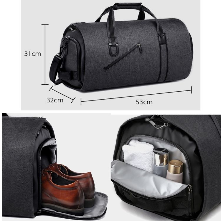 2 in 1 Convertible Garment Travel Bags with Shoulder Strap 3