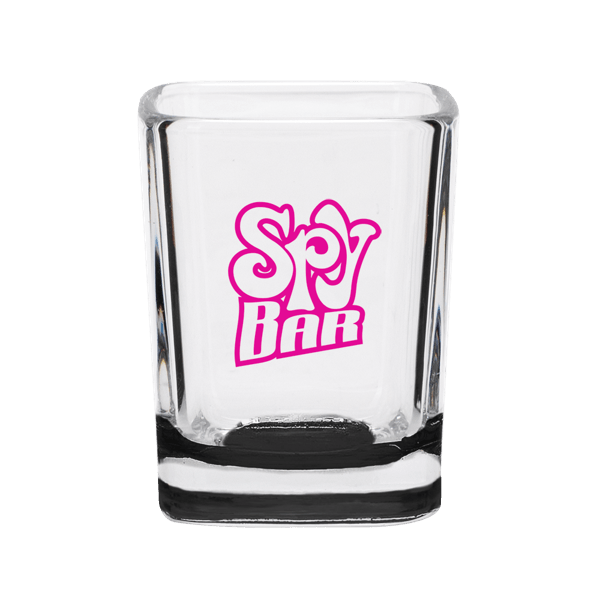Drink Up 2 oz Square Shot Glass 63
