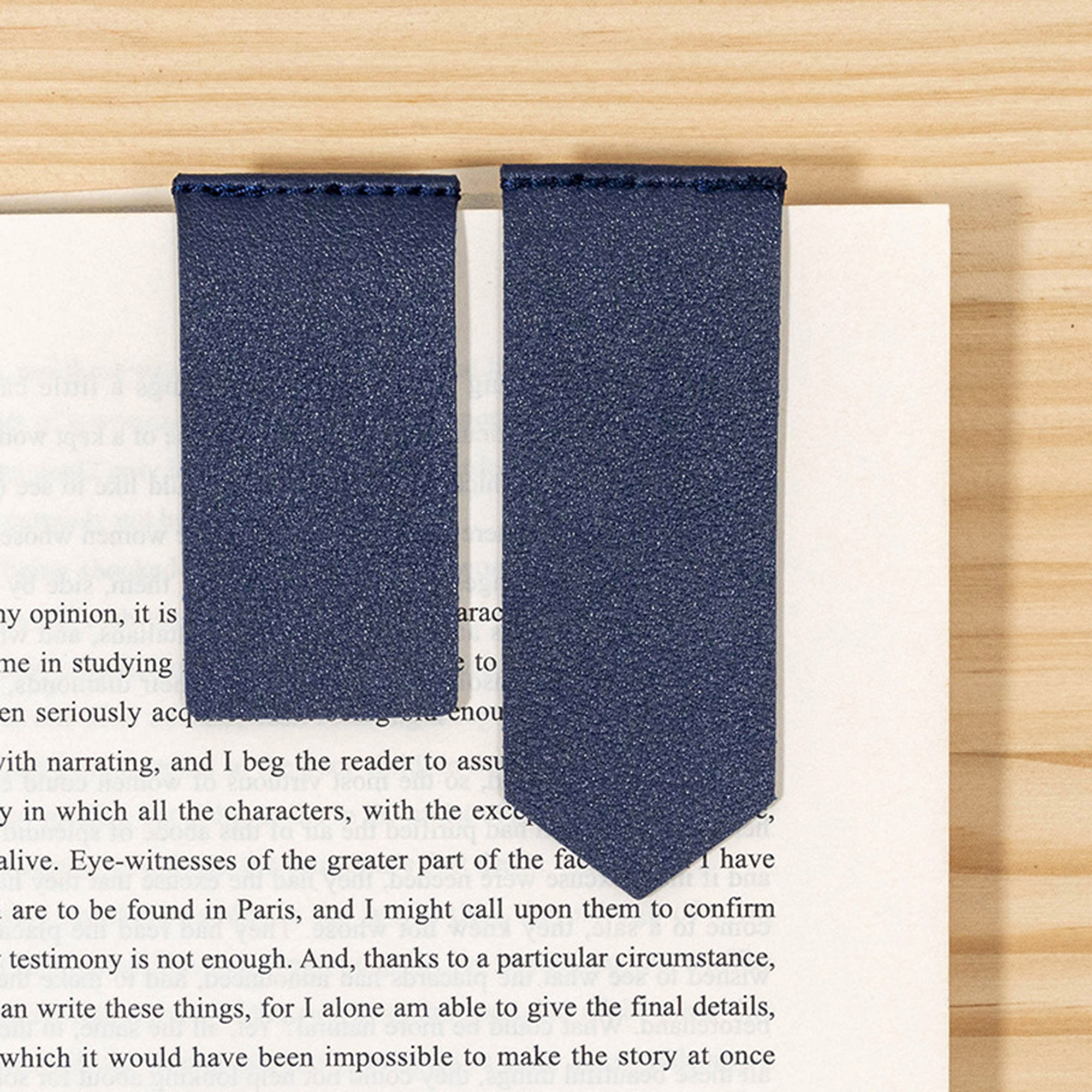 PU Leather Bookmarks 1