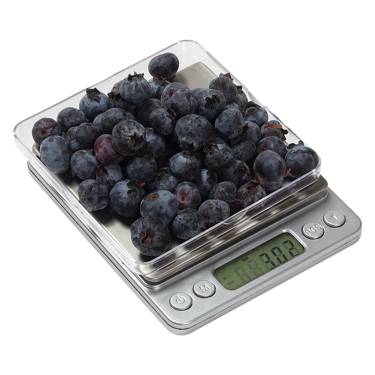 Easy Measure Digital Kitchen Scale with Food Tray 5