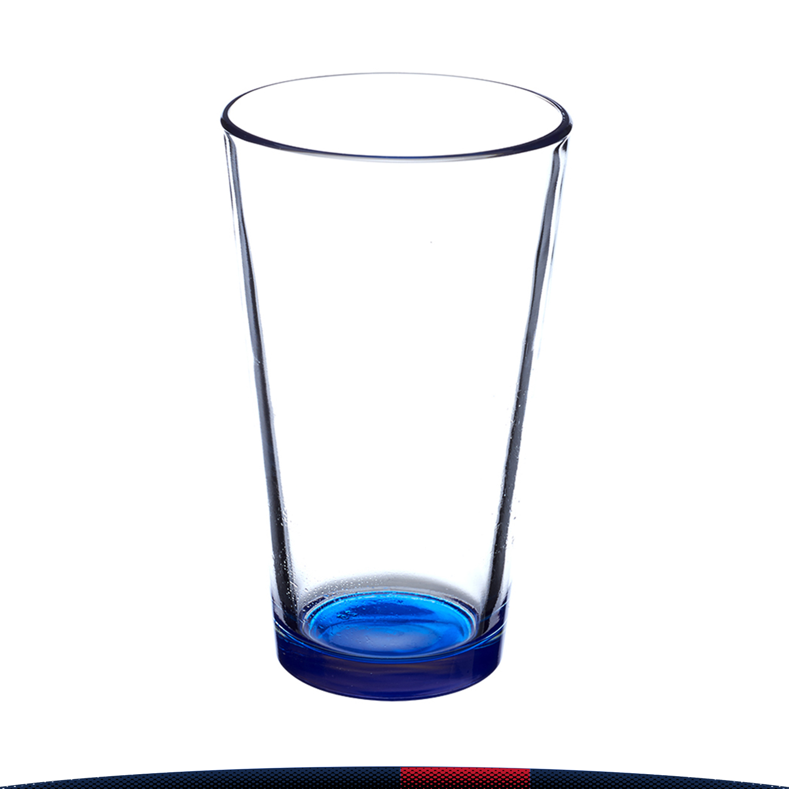 16 oz. Colored Bottom Water Glasses 11