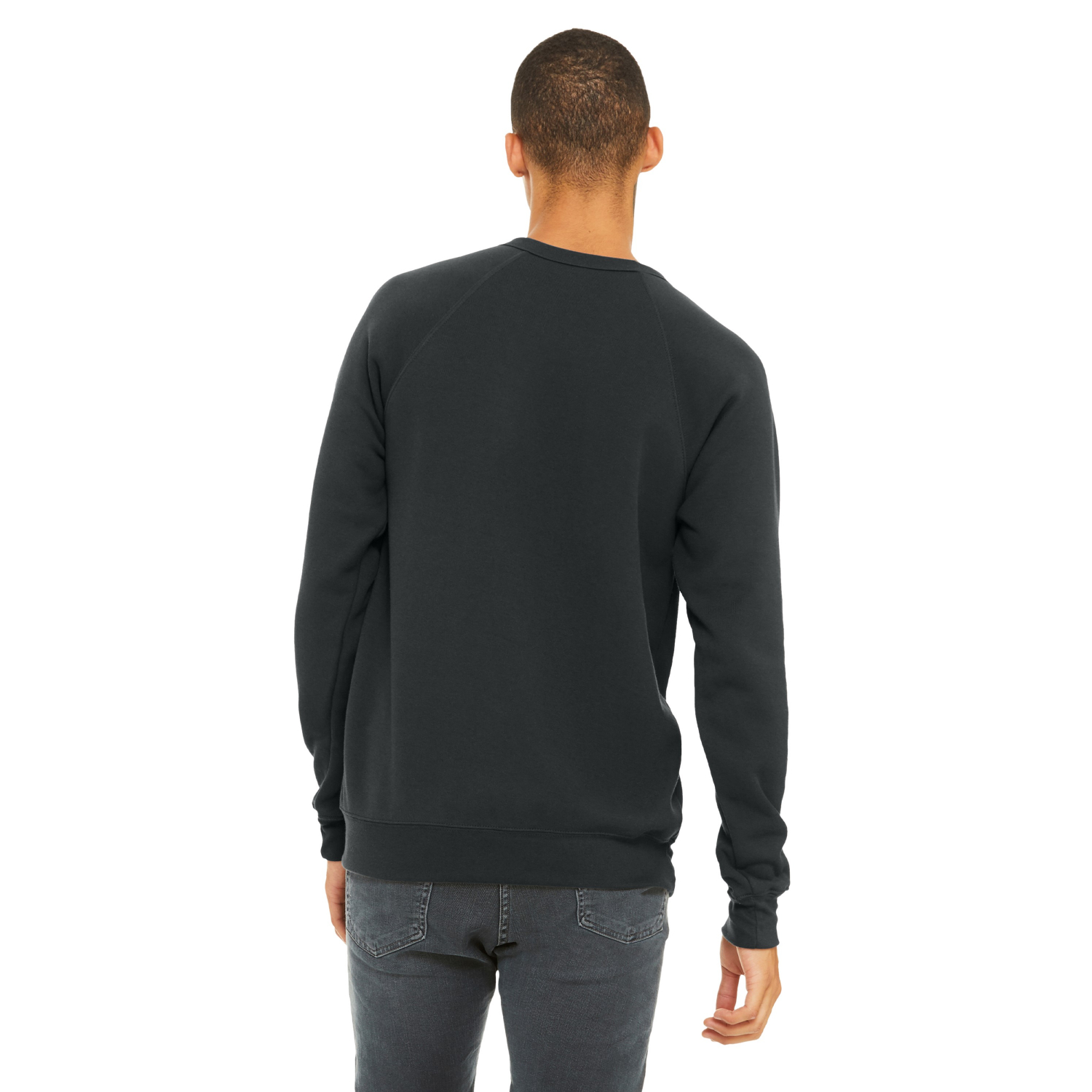 BELLA+CANVAS Unisex Sponge Fleece Raglan Sweatshirt 7 oz. 3