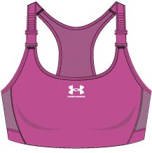 HeatGear Armour High Women's Sports Bra 8