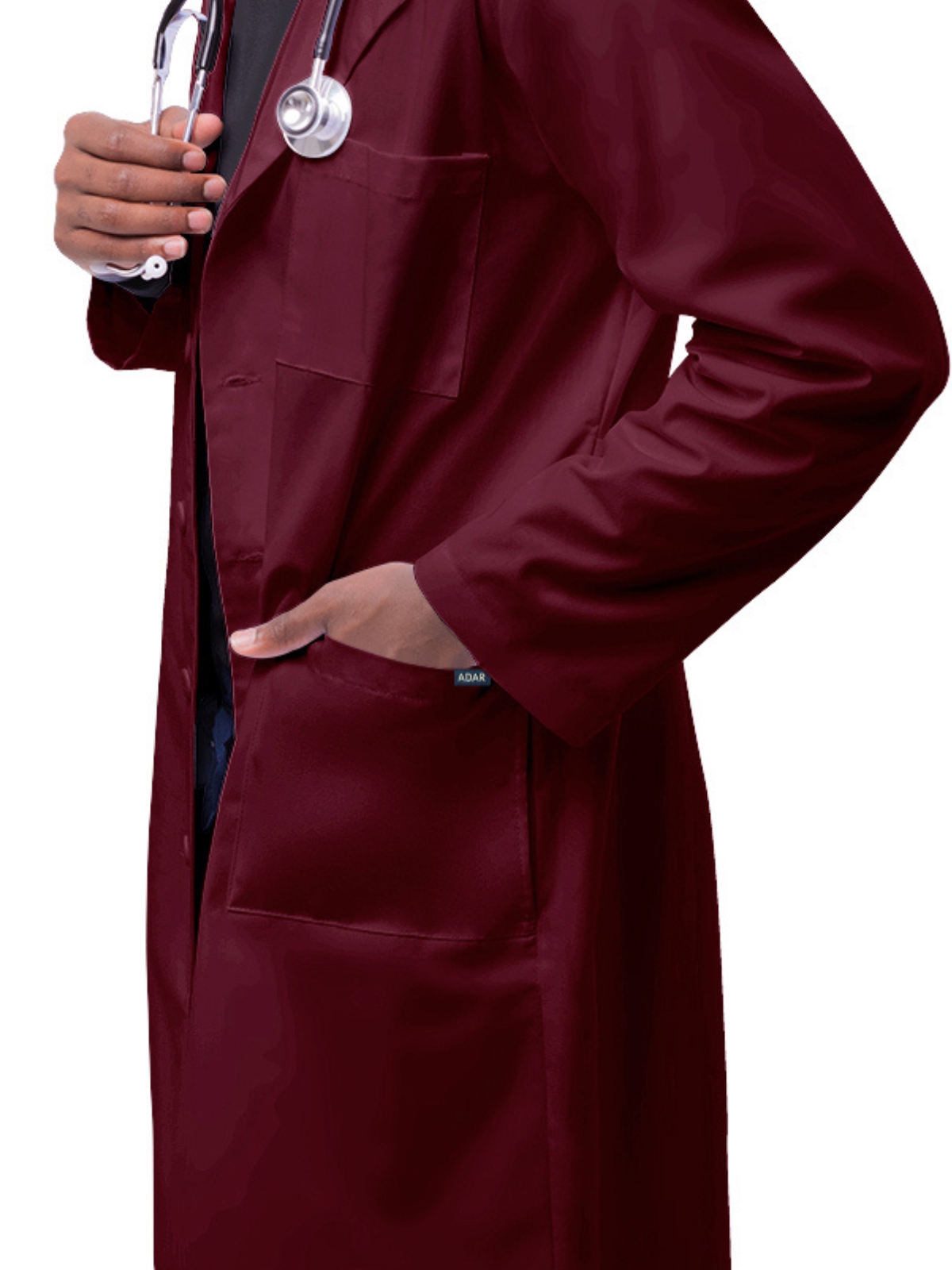 Adar - Universal - Unisex Five-Pocket 39" Lab Coat 1