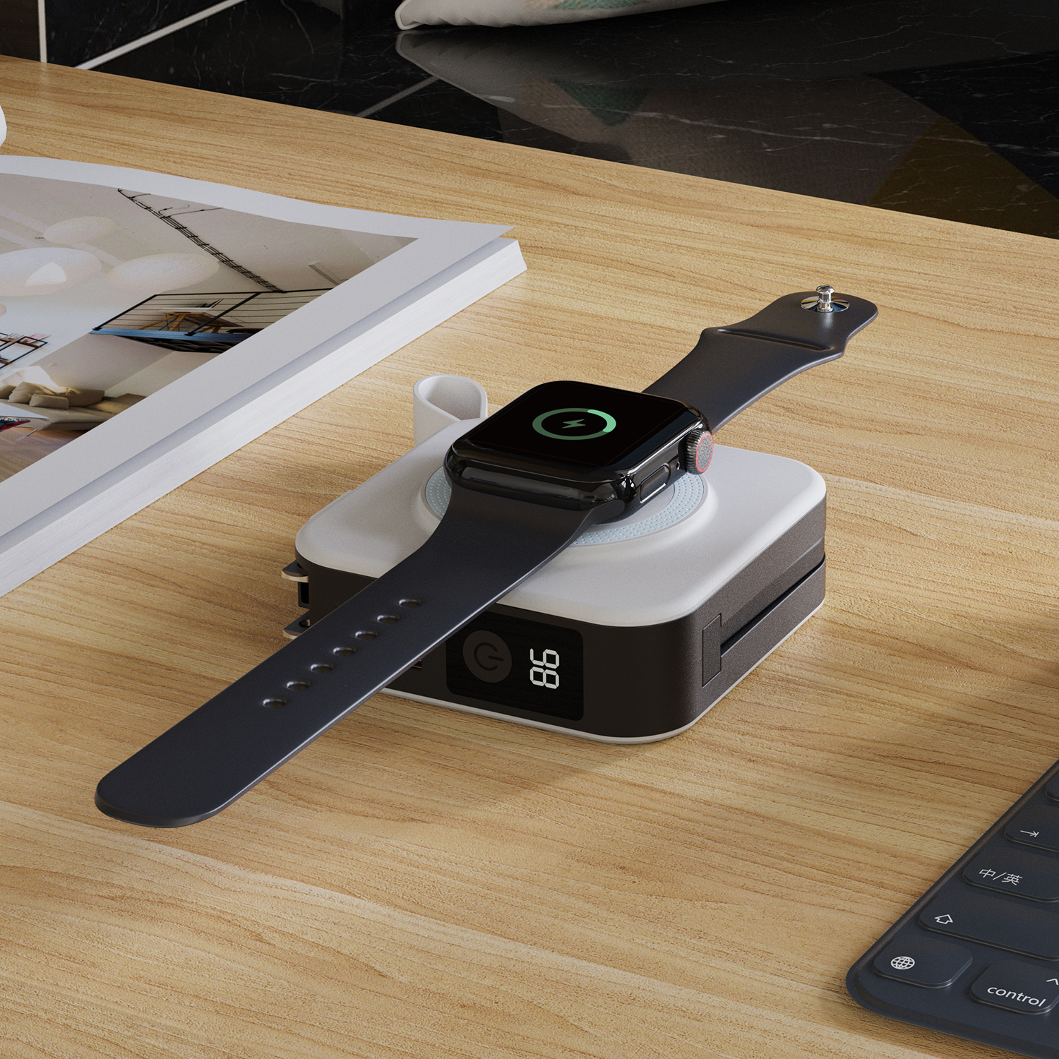 Traveler 4.0 - Universal Power Bank with Built-In Wireless Charging 1