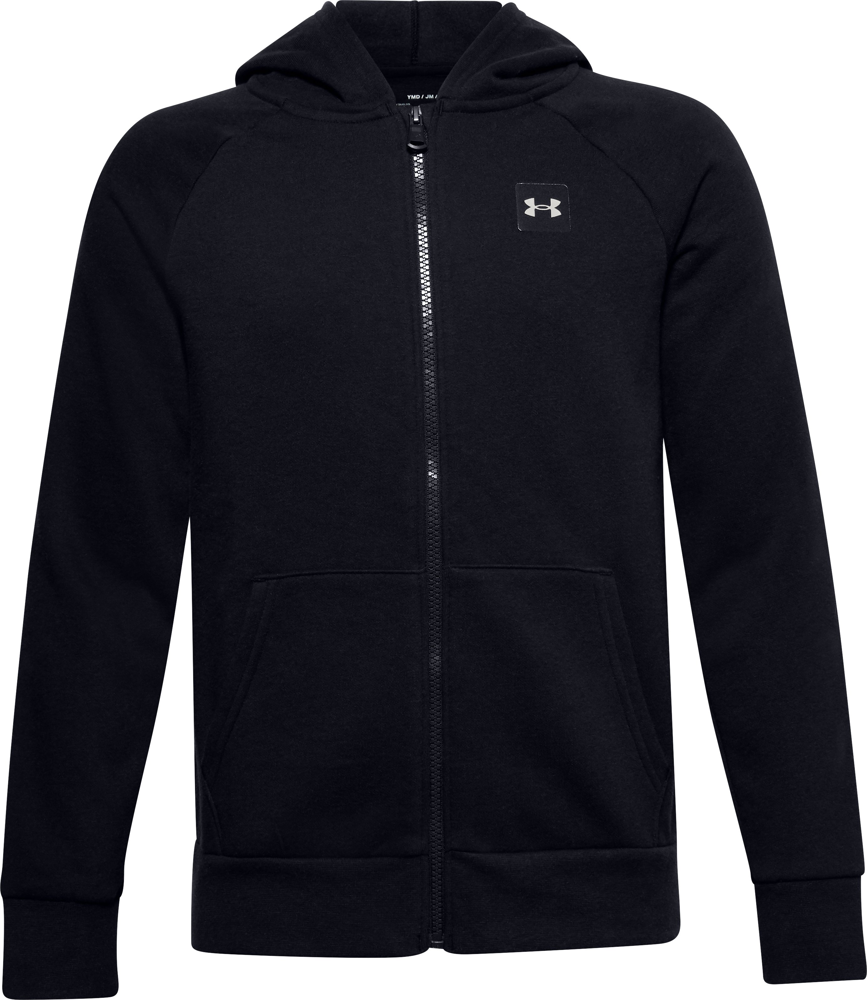 UA Rival Fleece Boys' Full Zip Hoodie 2