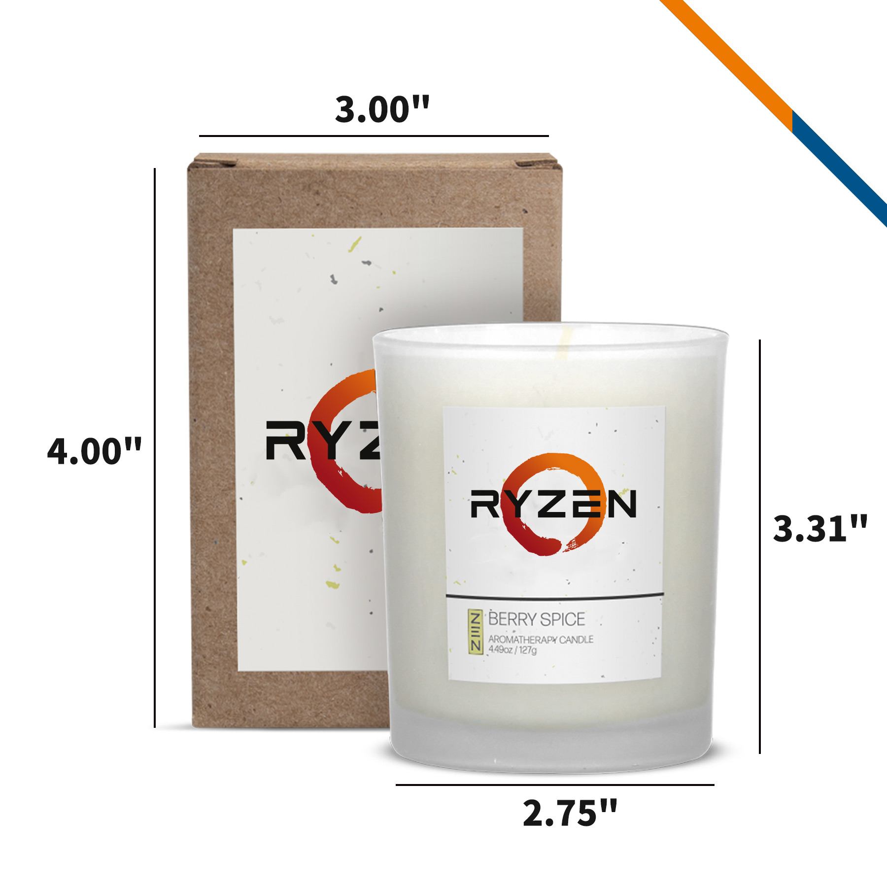 Scentsi Frosted Candle 3