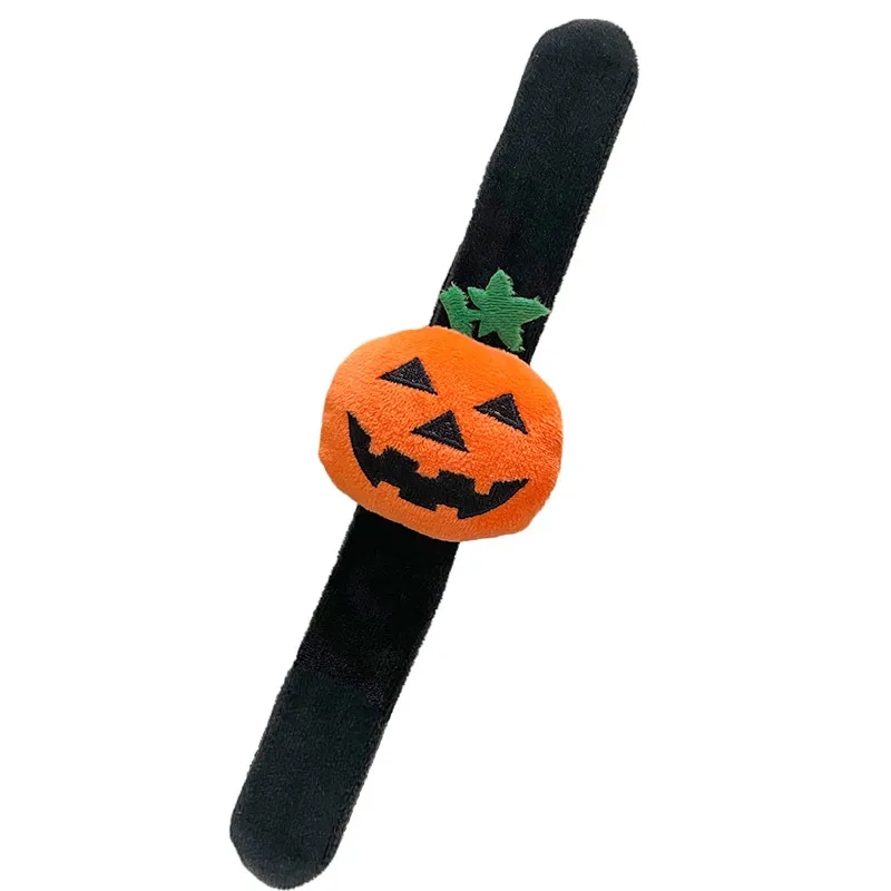Funny Furry Pumpkin Bracelet for Halloween Party 4
