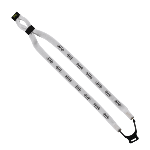 1/2" Double-Thick Cotton Trade Show Lanyard with Plastic Option Y Converter 23