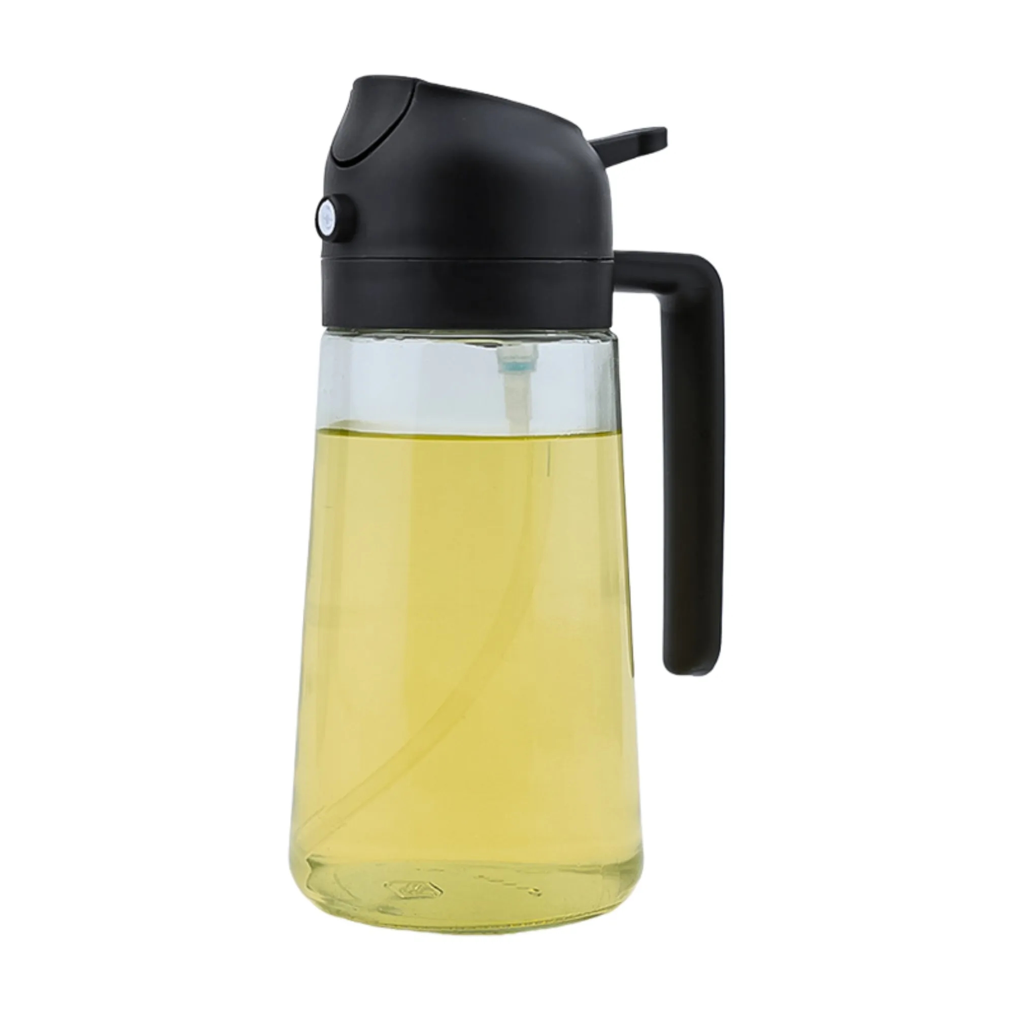16 Ounce 2-In-1 Glass Kitchen Oil Dispenser Bottle 5