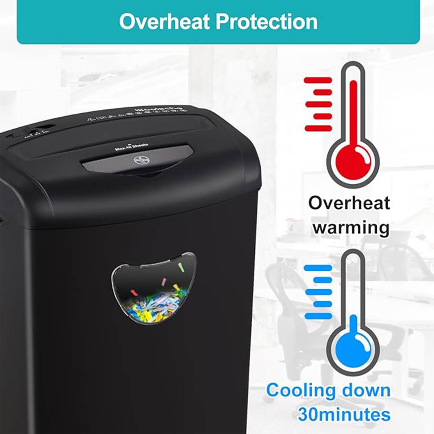 Office Electric High Power Shredder 5