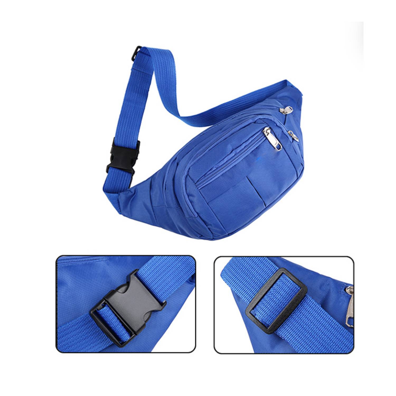 Men's Canvas Waist Bag 4