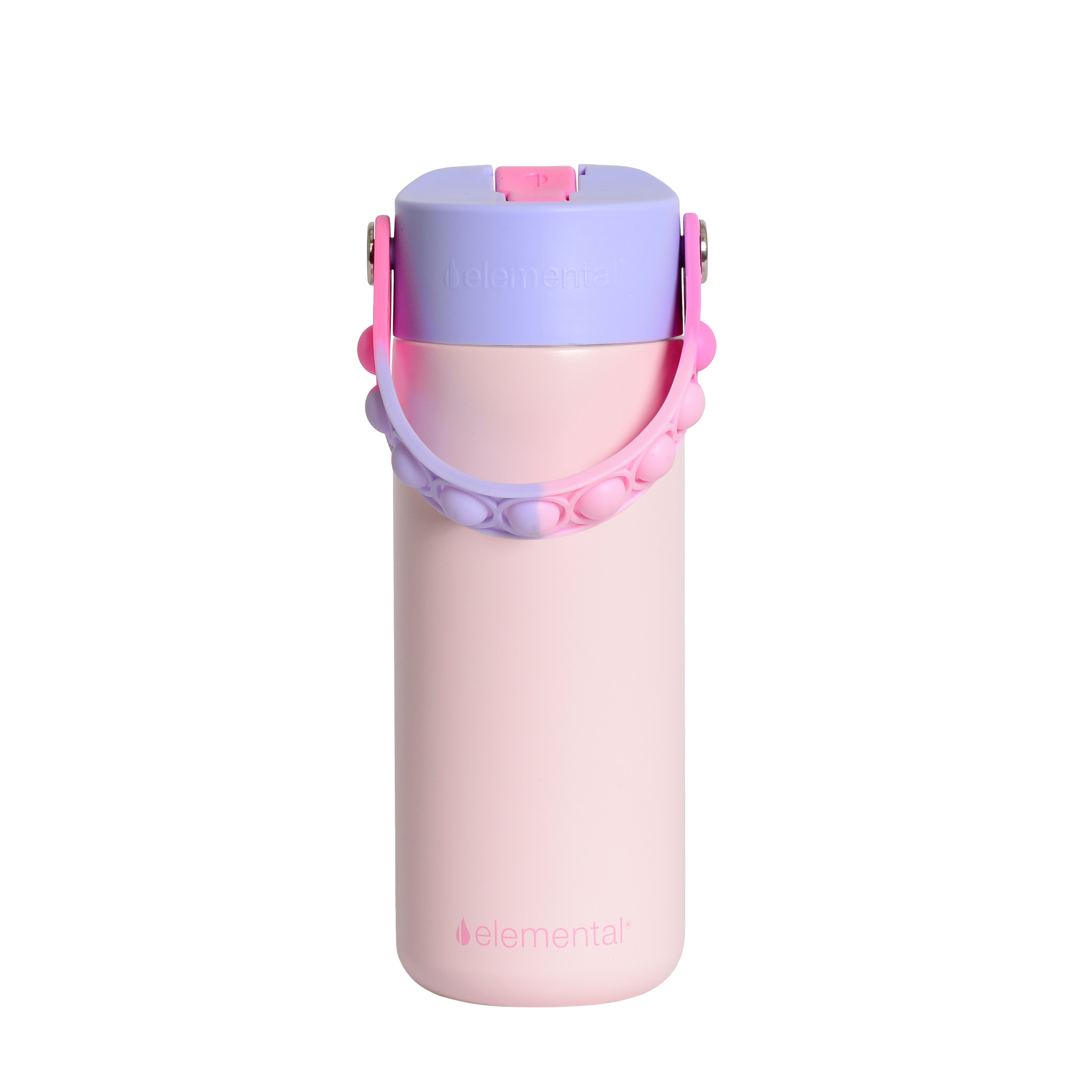Elemental® Core Series 18oz Pop Fidget Stainless Steel Water Bottle - Vacuum Insulated - BPA-Free 14
