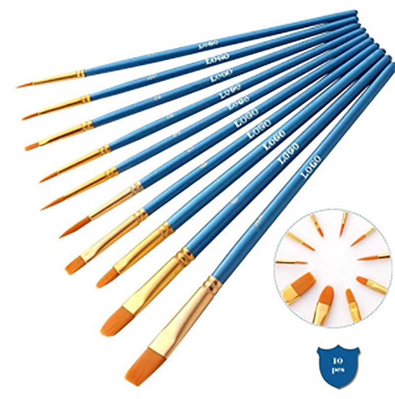 10pcs Artist Paint Brush Set 1