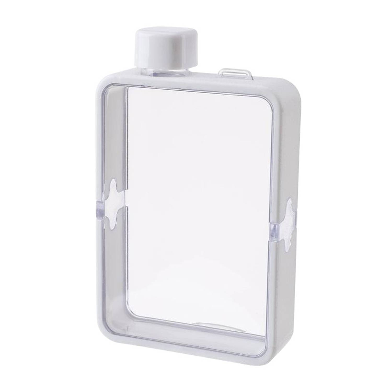 13.5oz Plastic Square Clear Water Bottle 7