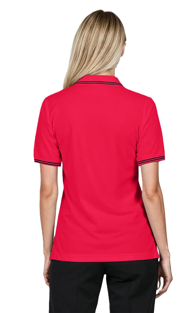 Ladies' Superblend Tipped Pique Polo 27