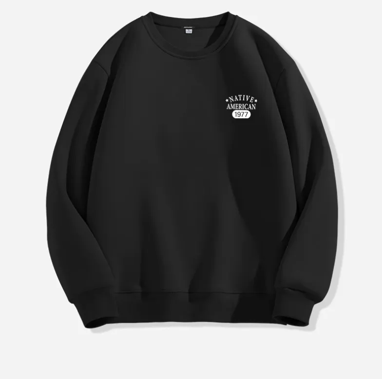8oz Crewneck Cotton&Polyester Fleece Sweatshirts 2