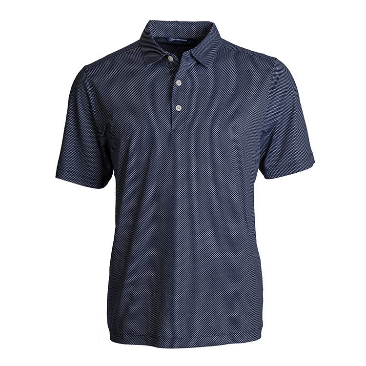 Cutter & Buck Pike Eco Symmetry Print Stretch Recycled Polo 4