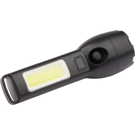 Solar Powered Rechargeable COB Flashlight 33