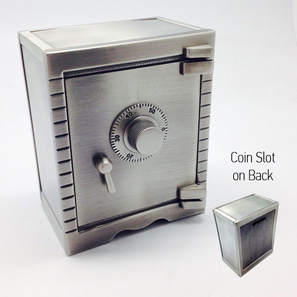 Brushed Pewter Vault Bank 1