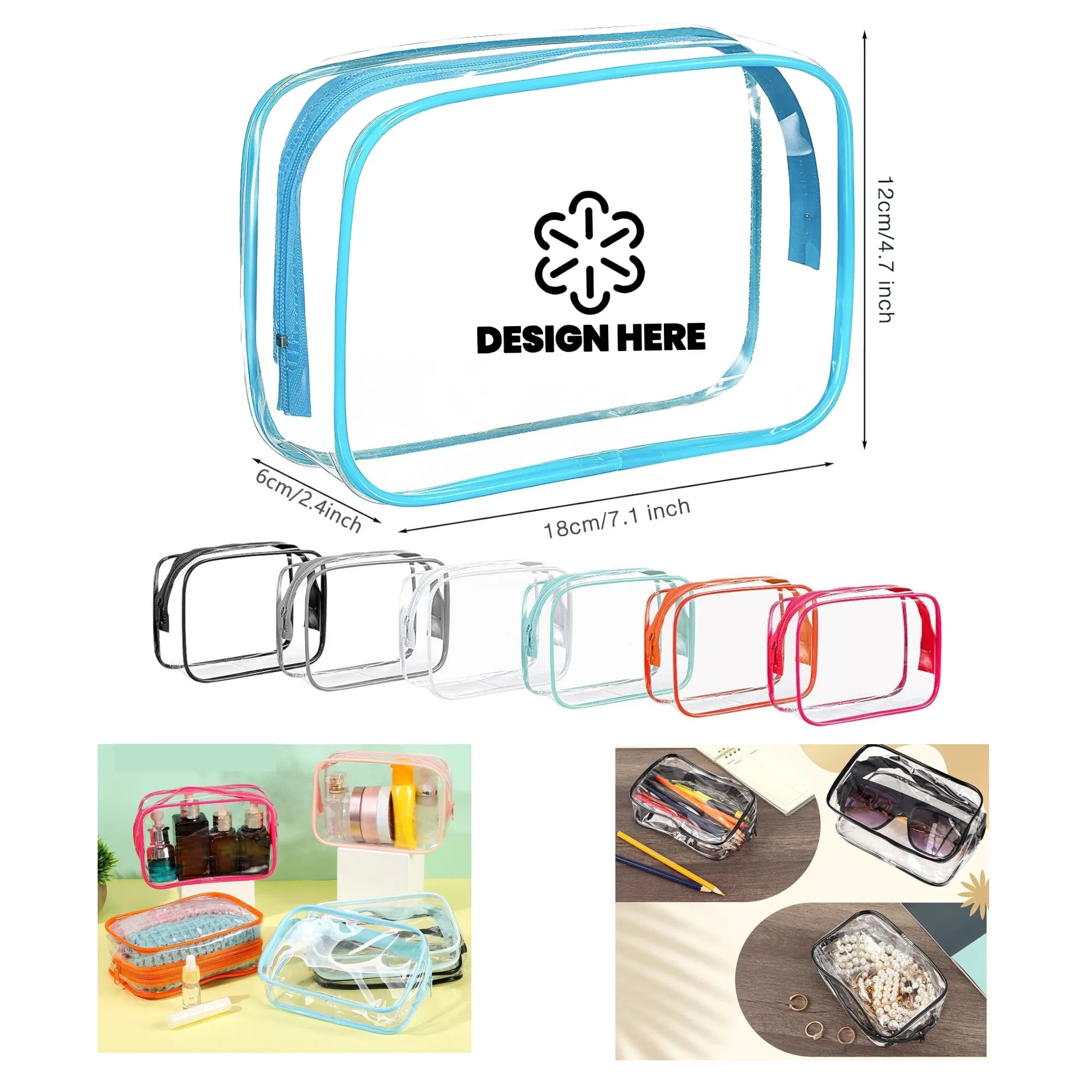 Multifunctional Transparent Travel Storage Bag 3