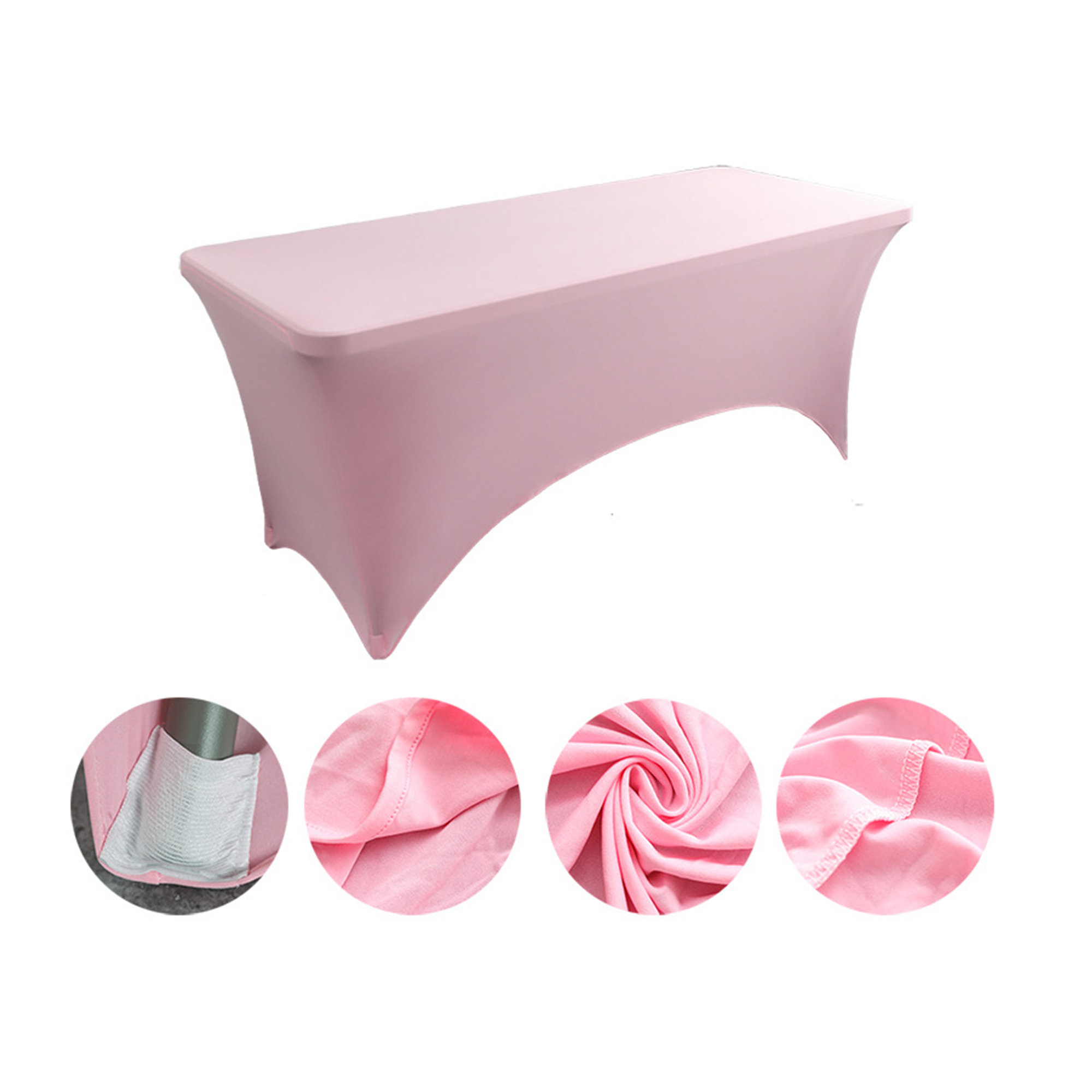 Six Foot Full Color Spandex Fitted Table Cover 32