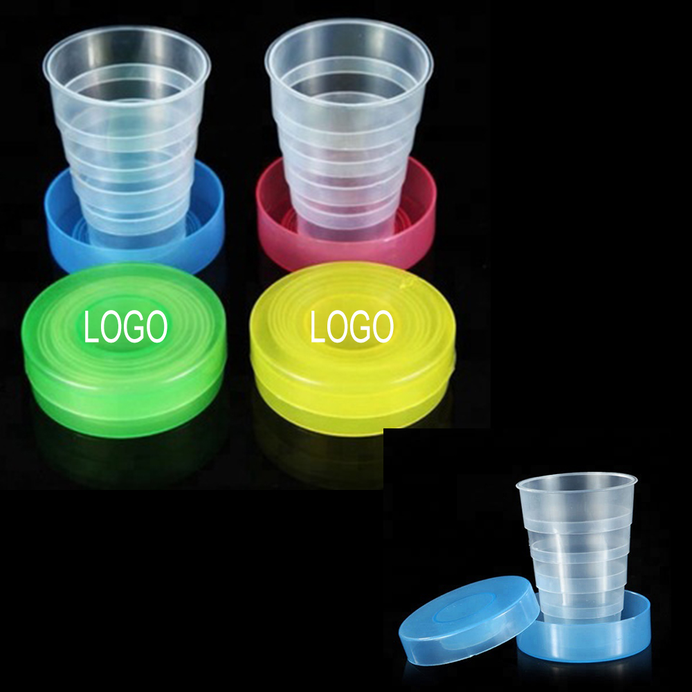 5 oz Retractable Collapsible Cup, custom stadium cup with logo imprint 2
