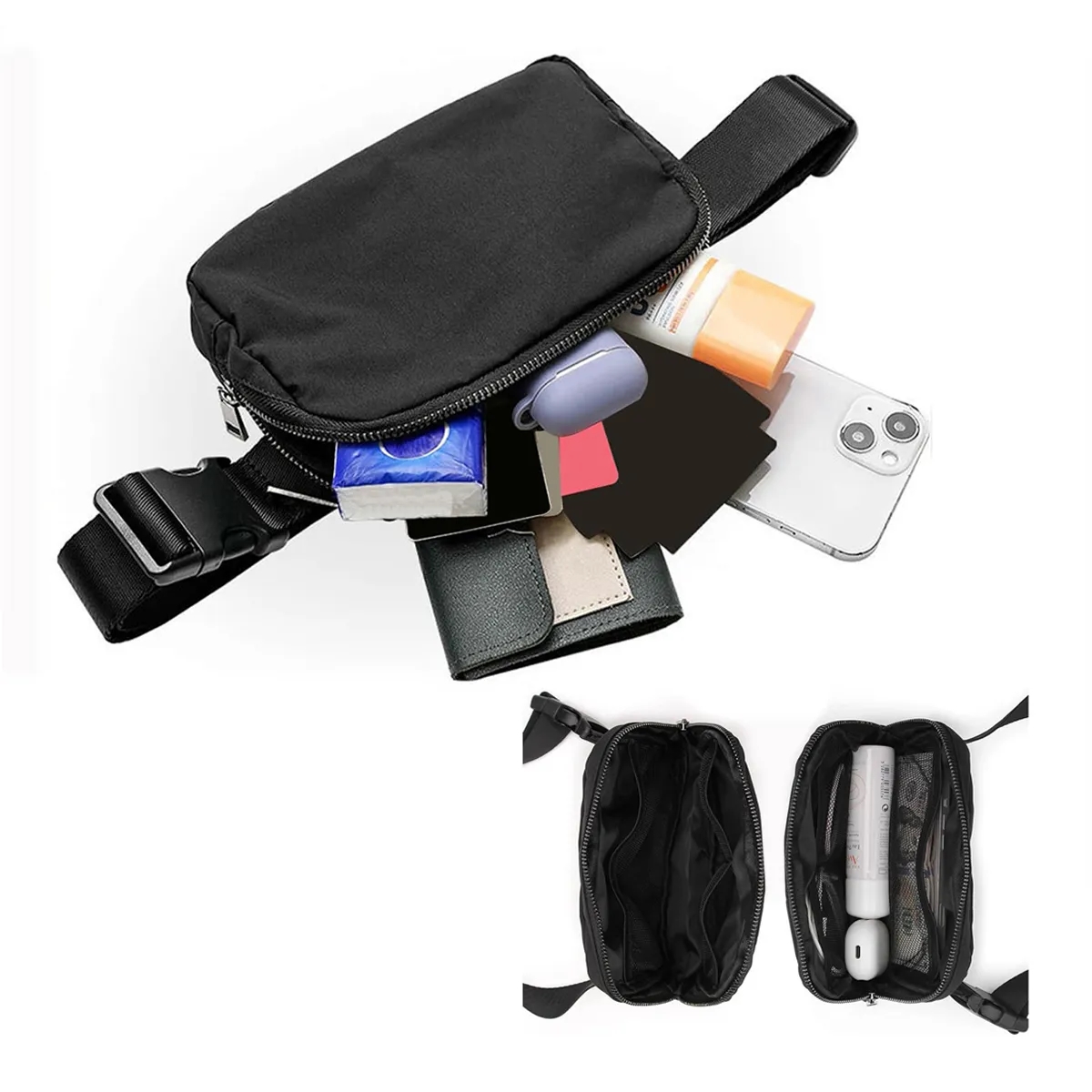 Fanny Pack Belt Bag Unisex Waist Pouch 4