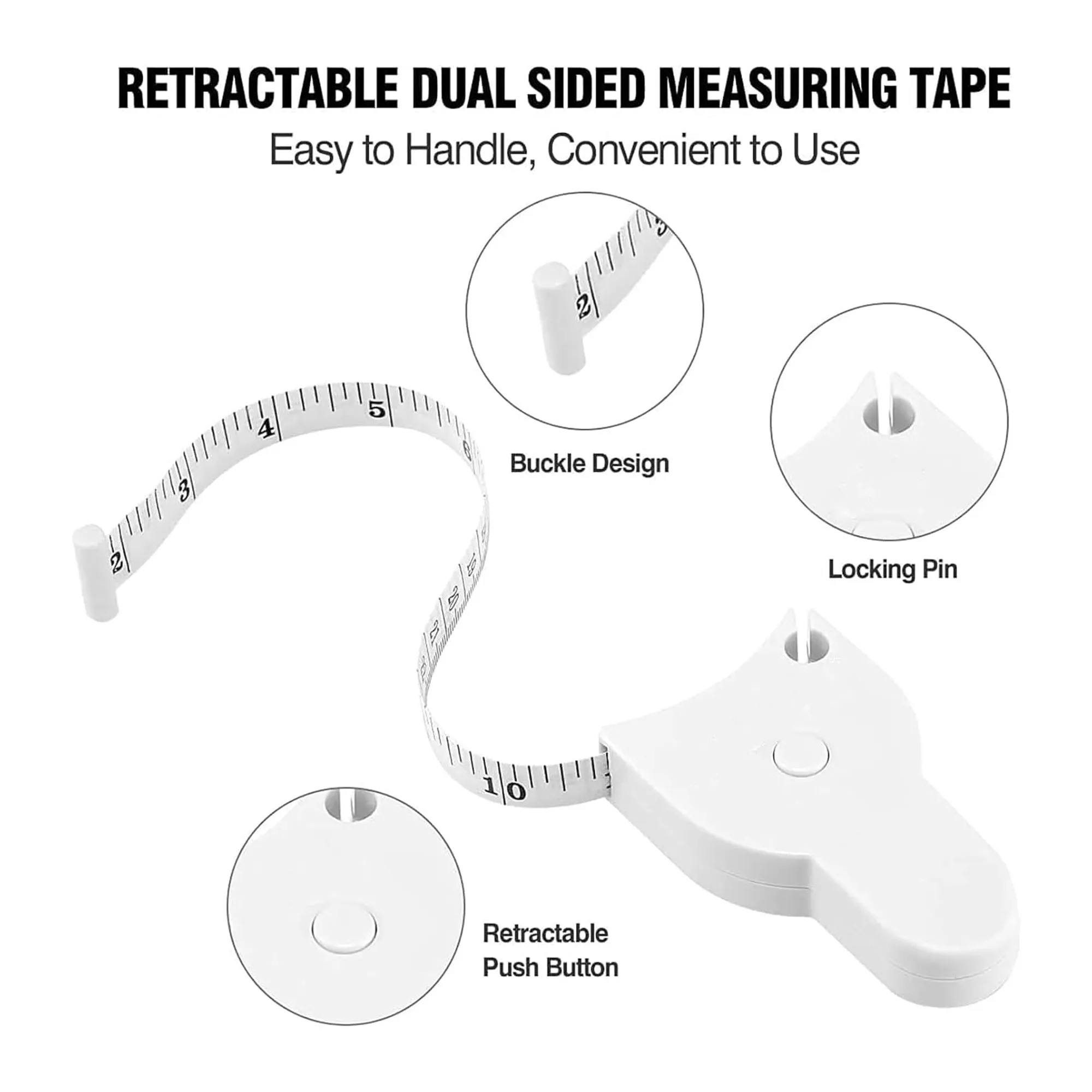 Dual-Sided Soft Measuring Tape 2