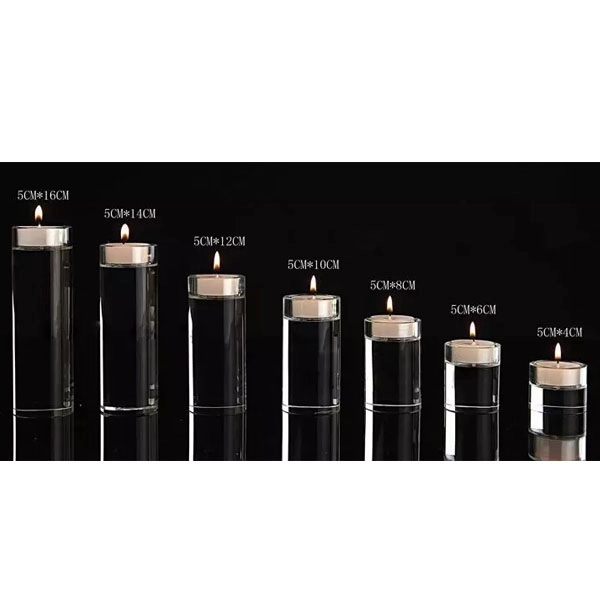 Round Crystal Candle Holders 4