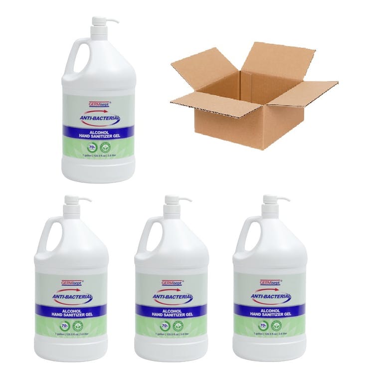Hand Sanitizer Gel with 70% Alcohol - One Gallon 2