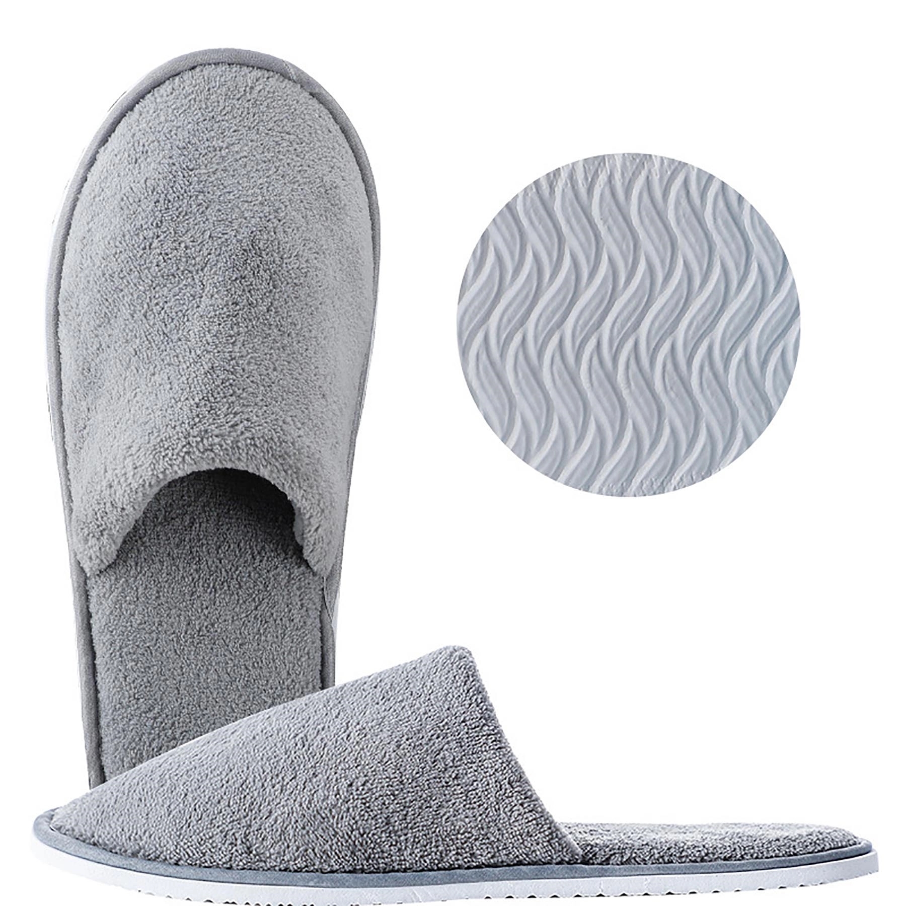 Unisex Spa Slippers Durable Non-Slip Hotel Use 10