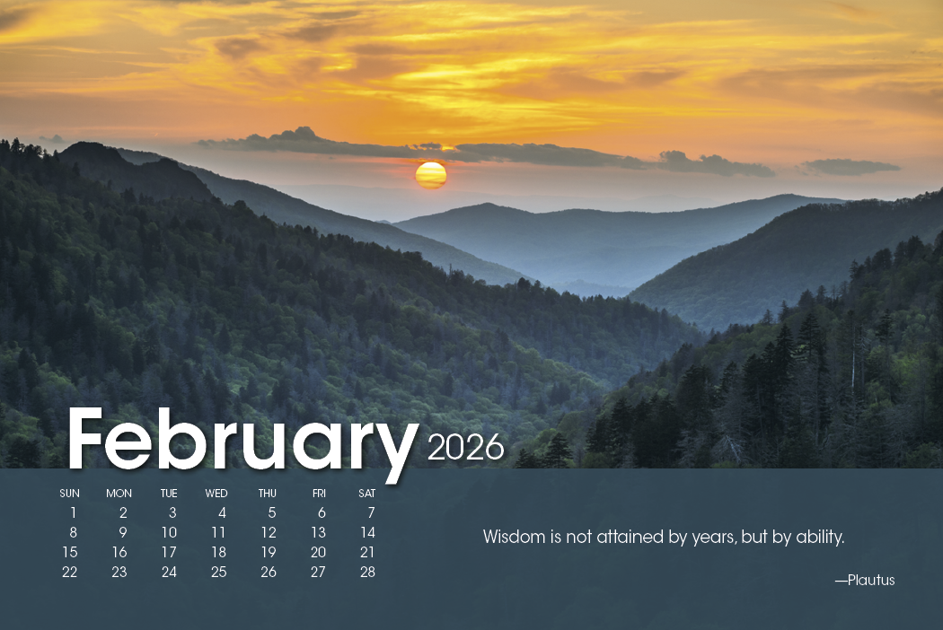 Triumph® Calendars Scenic Moments Large Desk Calendar 6