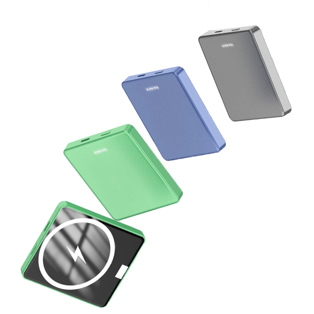 5000Mah Portable Magnetic Wireless Power Bank Logo Custom 5