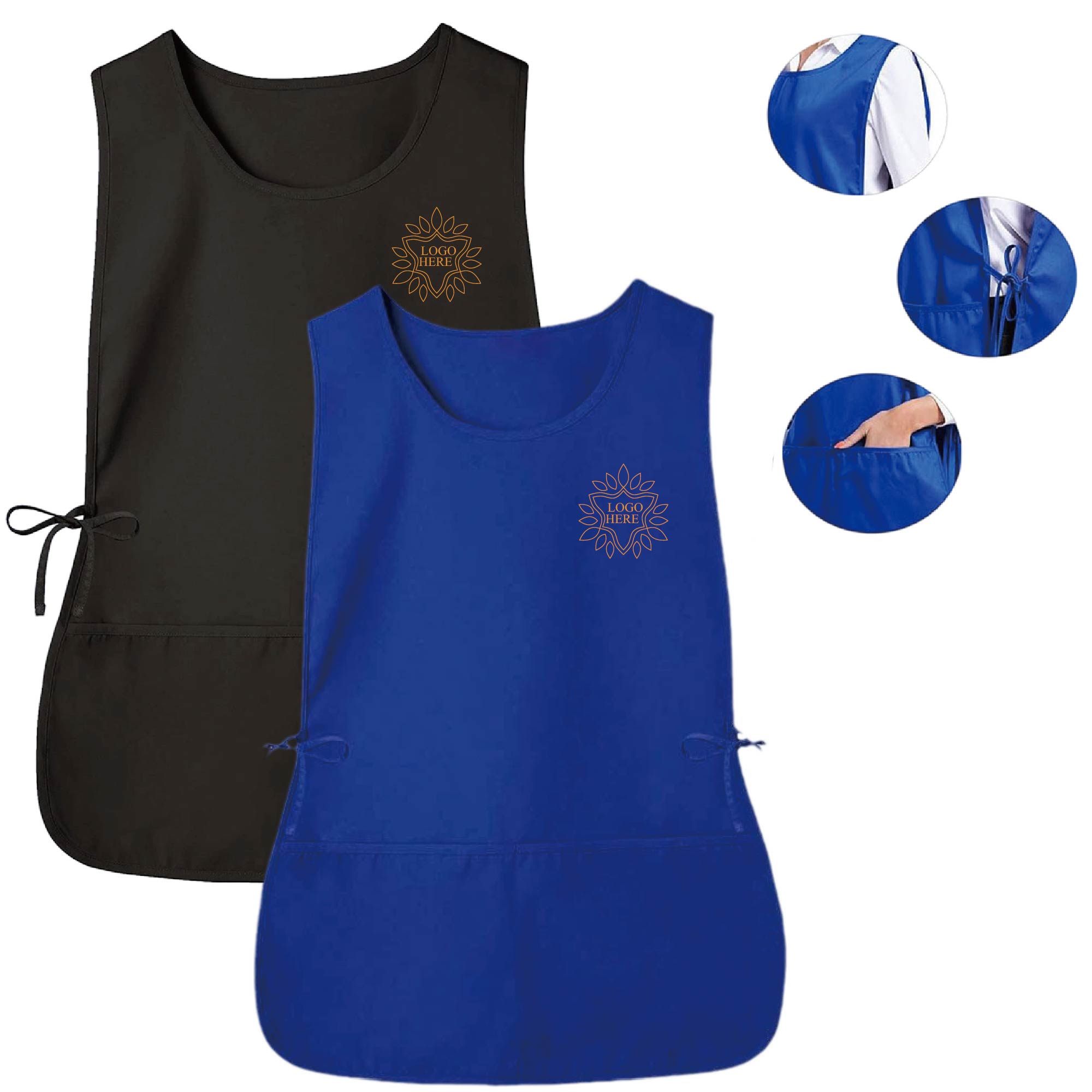 Easy Care Cobbler Apron With Stain Release 2