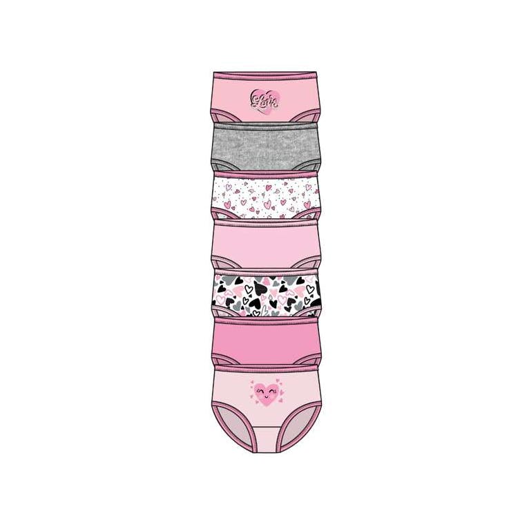 Girls Briefs - Size 4-6X 1