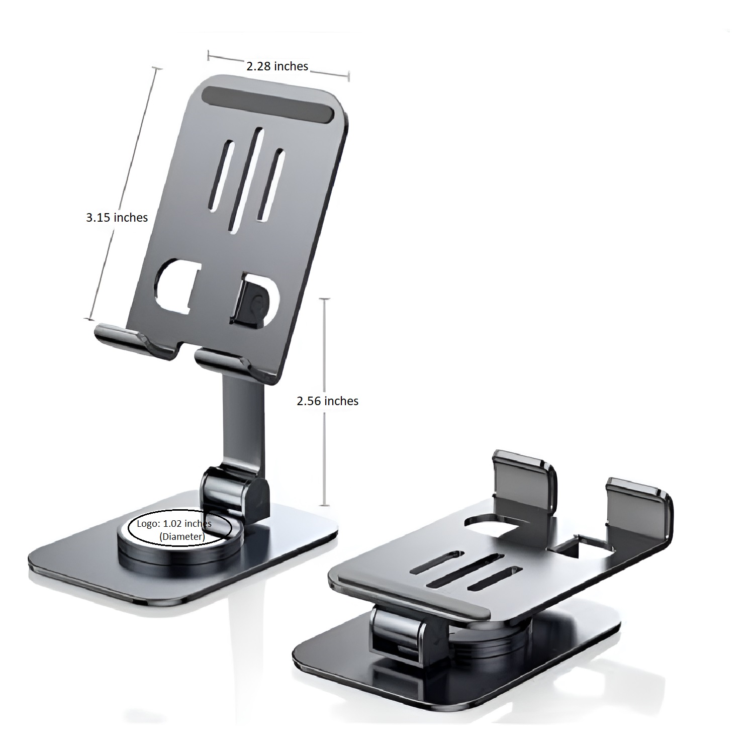 360 Degree Rotating Base Phone Holder Stand 6