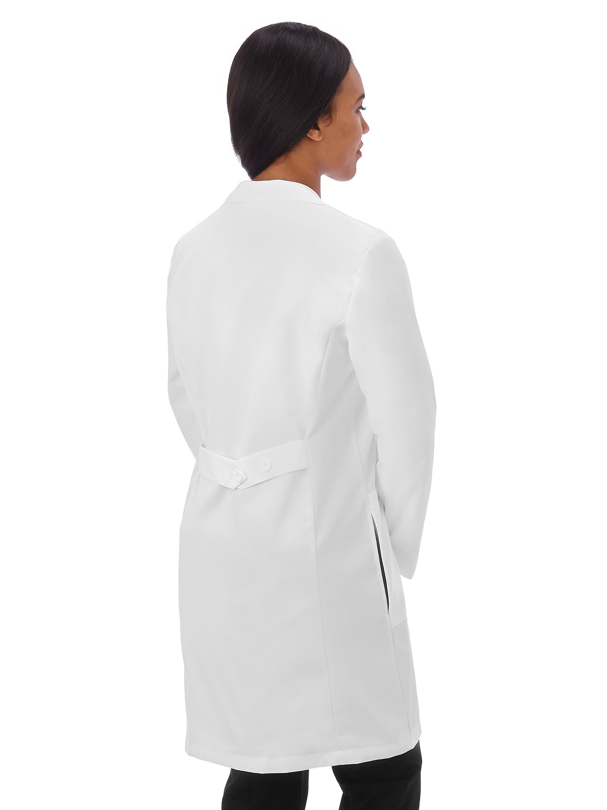 Meta Labwear - Women's Five-Pocket 37" Full-Length Lab Coat 2