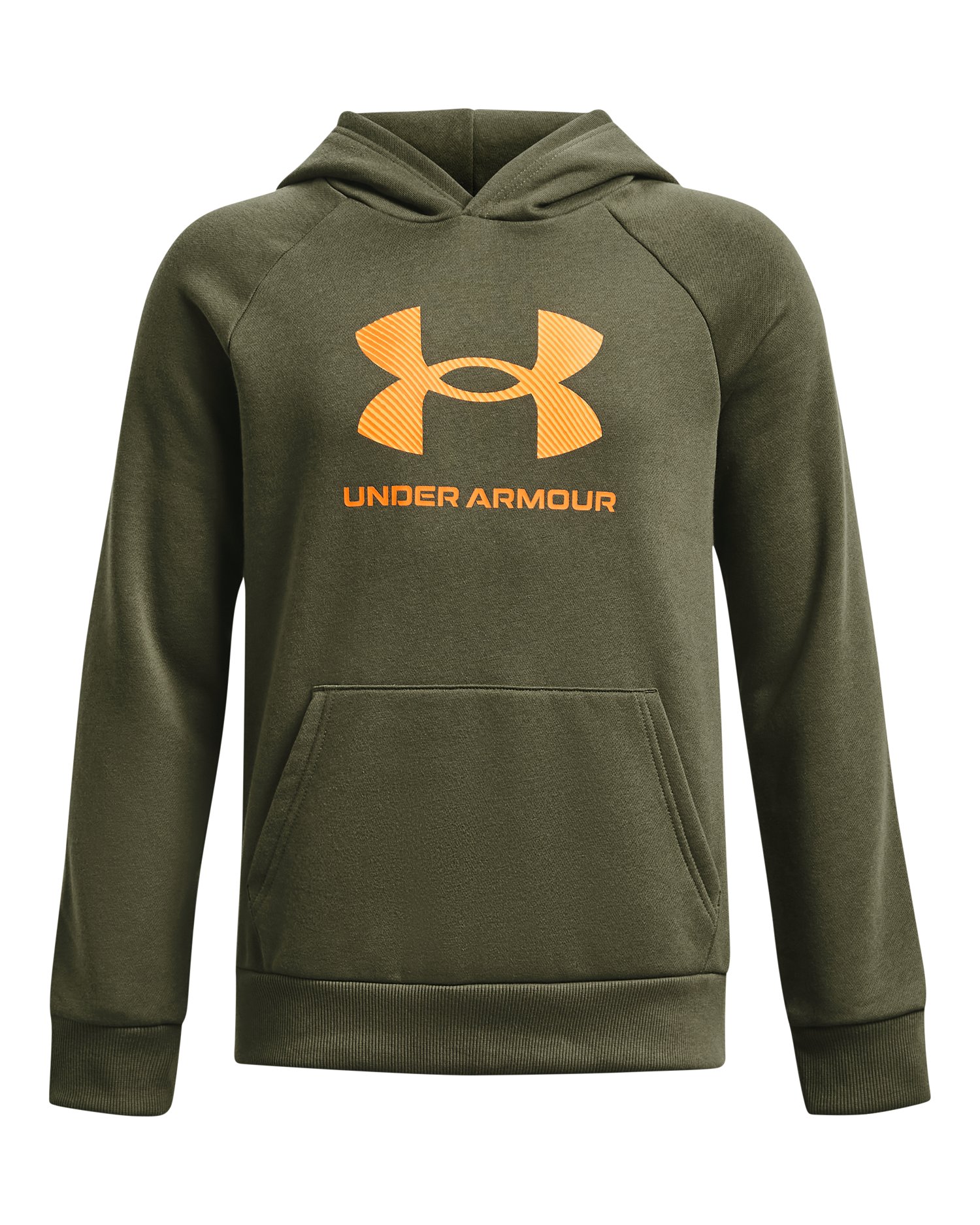 UA Rival Fleece Big Logo Print Fill Boys' Hoodie 2