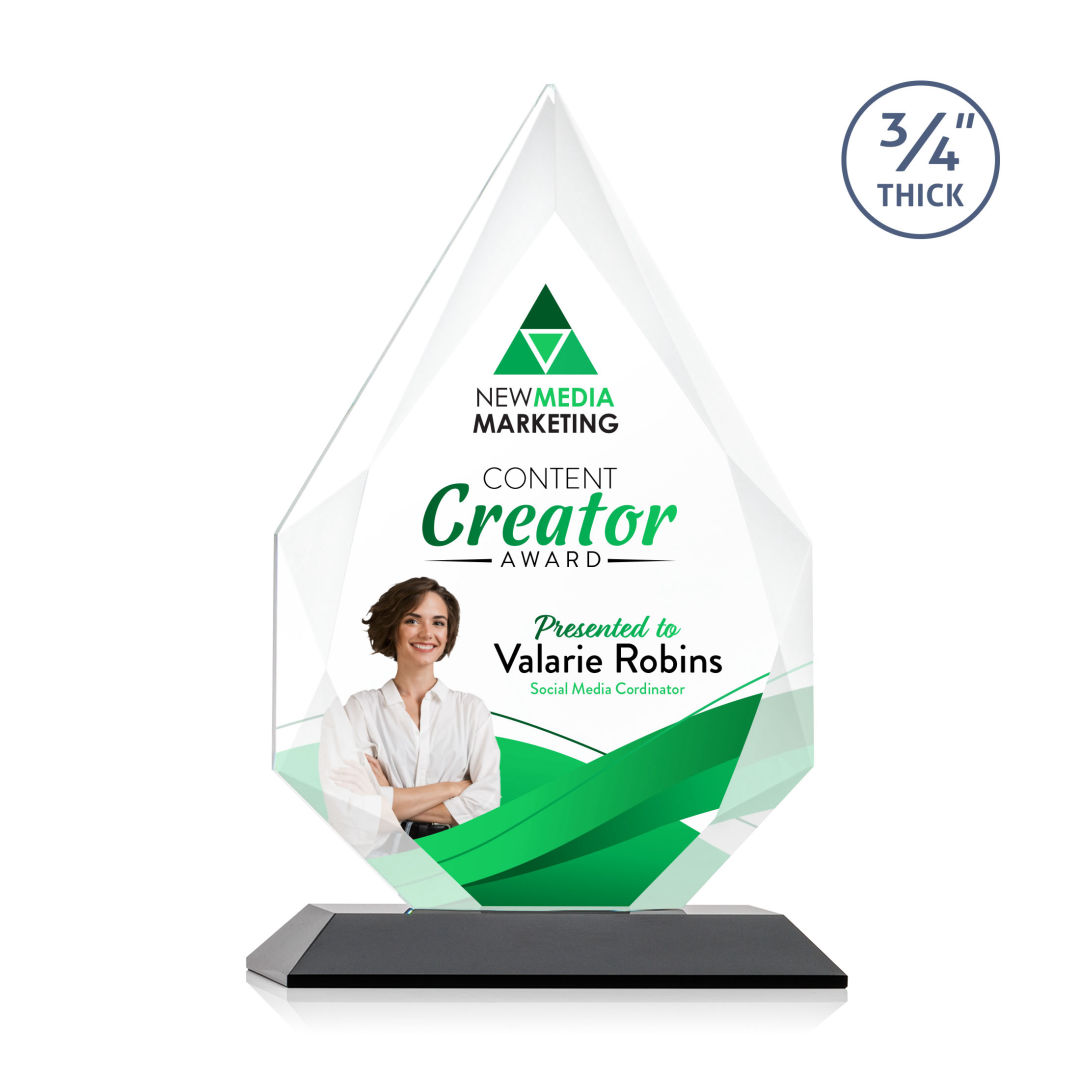 Hawthorne VividPrint™ Award - Black 9