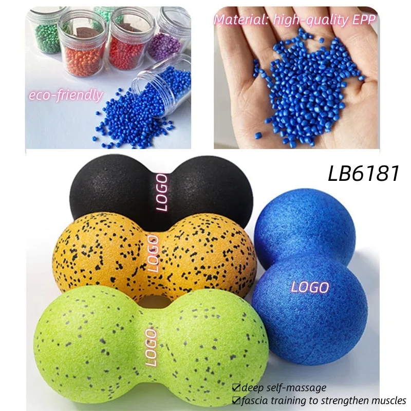 Foam Peanut Massage Ball Pressure Point Tool Yoga Prop 5