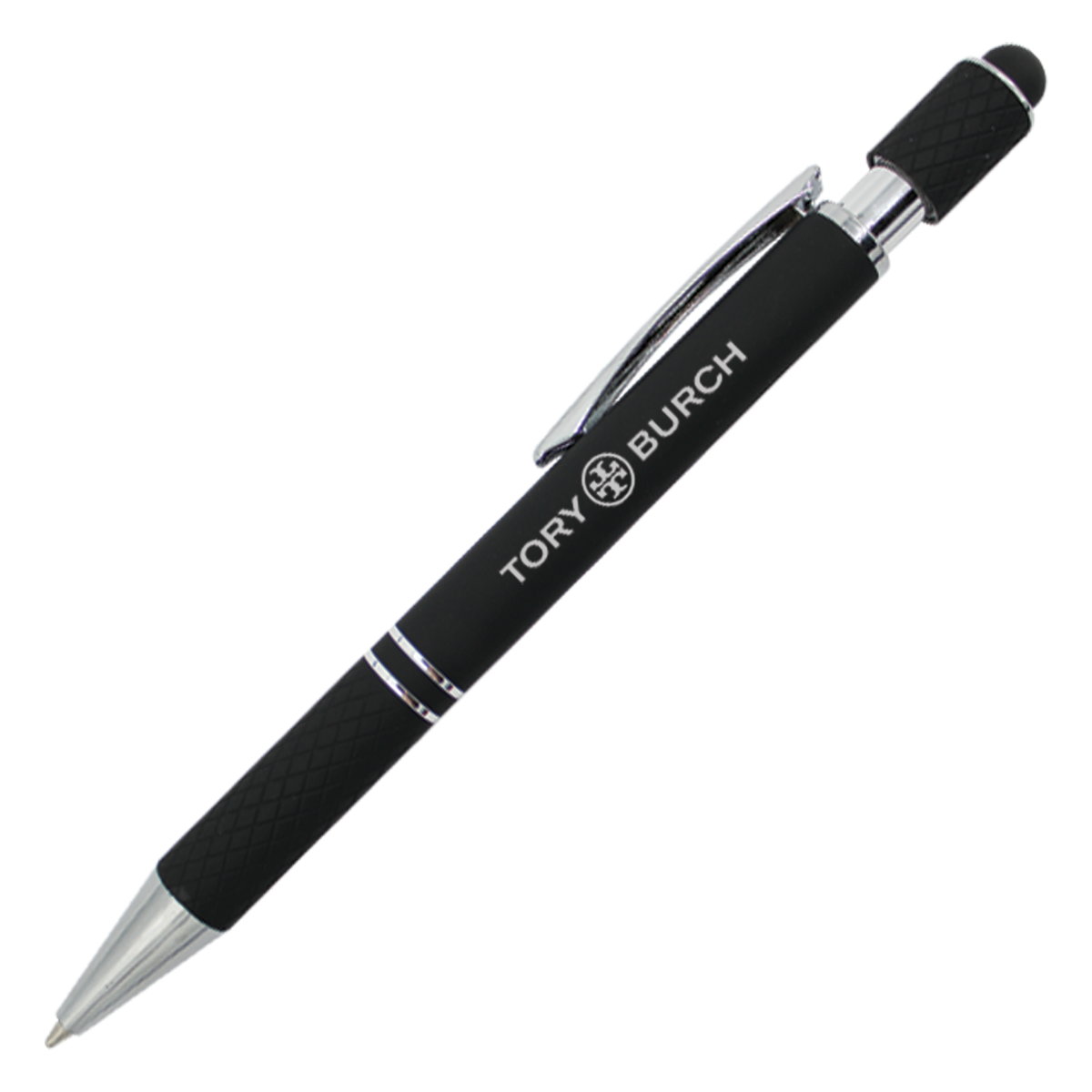 Halcyon® Executive Metal Spin Top Pen with Stylus 4