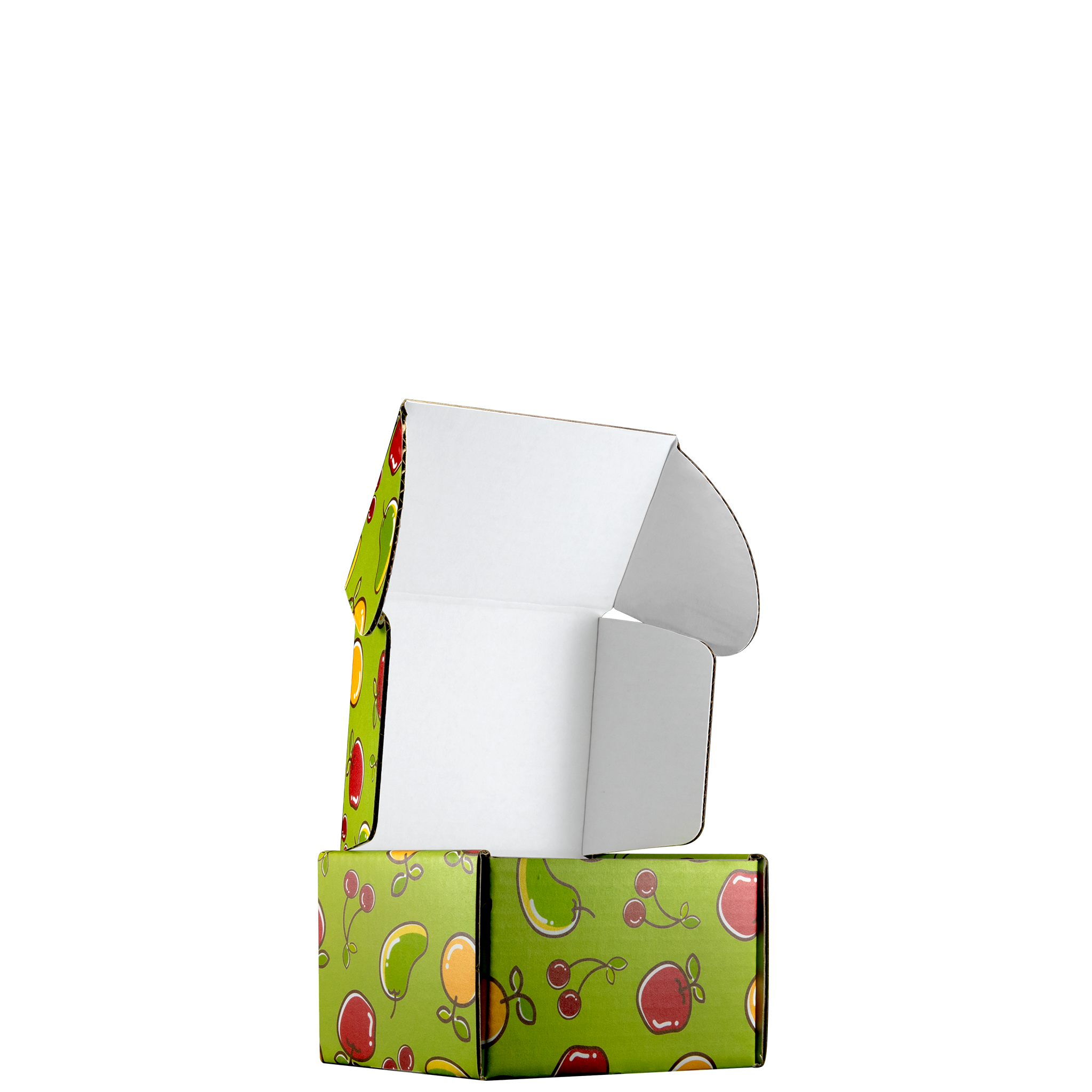 Mailing Box, B-Flute6" x 5" x 4" - White - B - 120 sq in 4