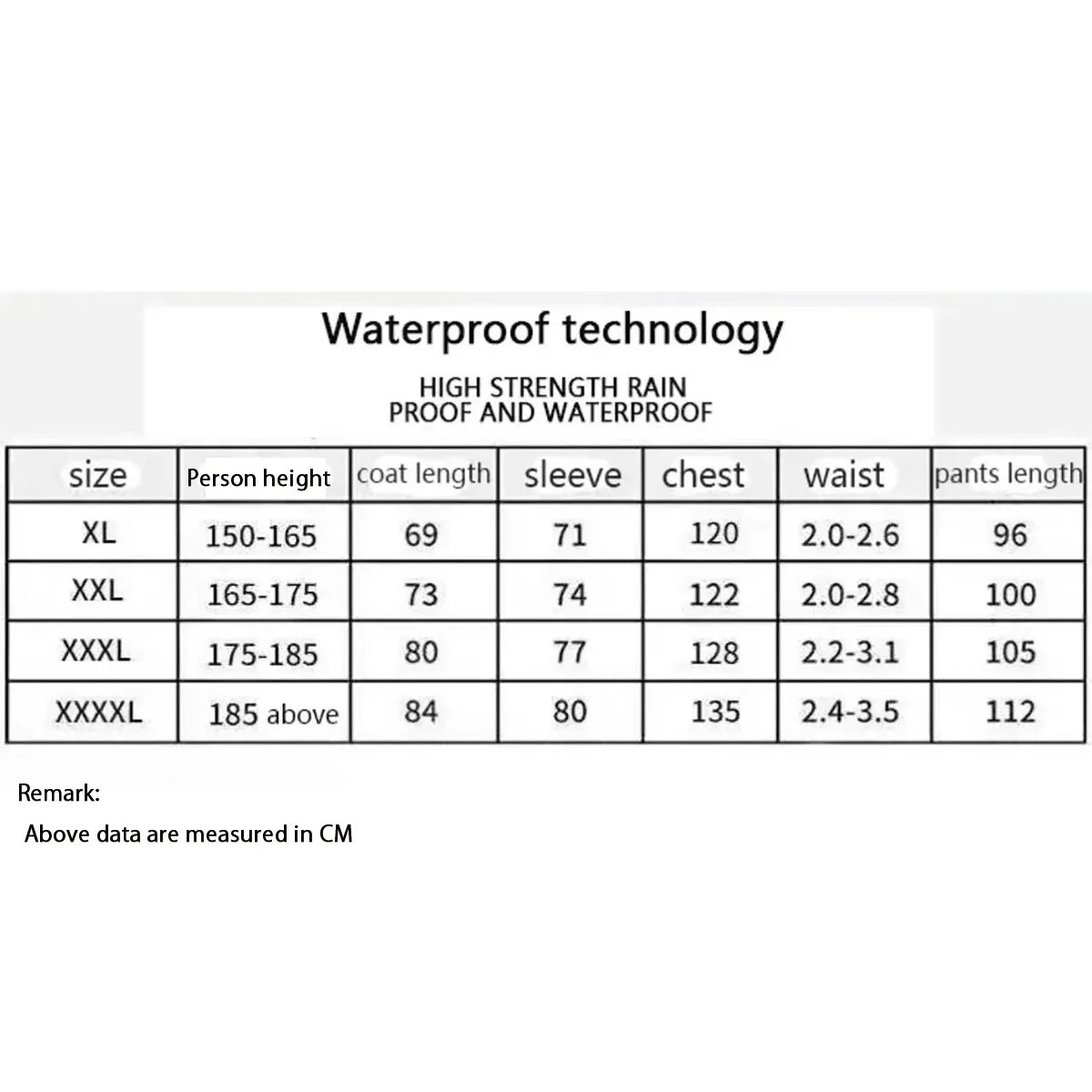 Heavy Duty Waterproof Rain Suit 3