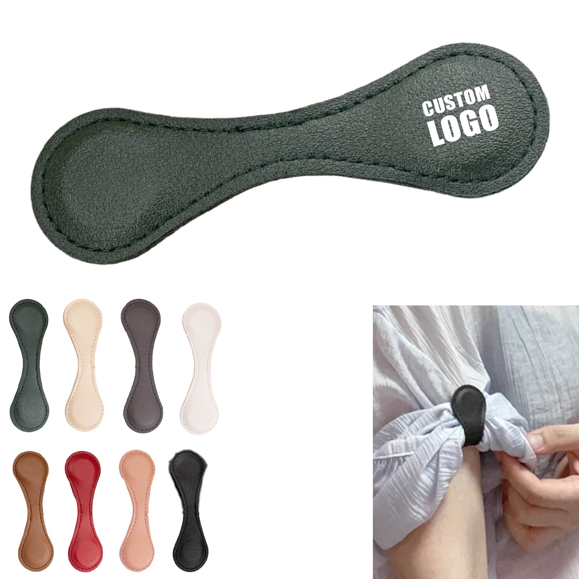 MOQ 20 pcs No-Sew Cuff and Pant Clip 3