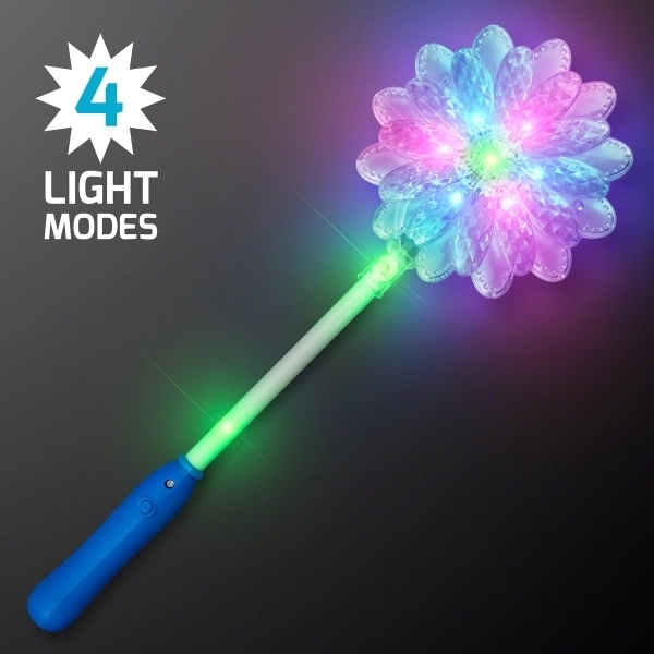 LED Daisy Flower Light Up Wand 4