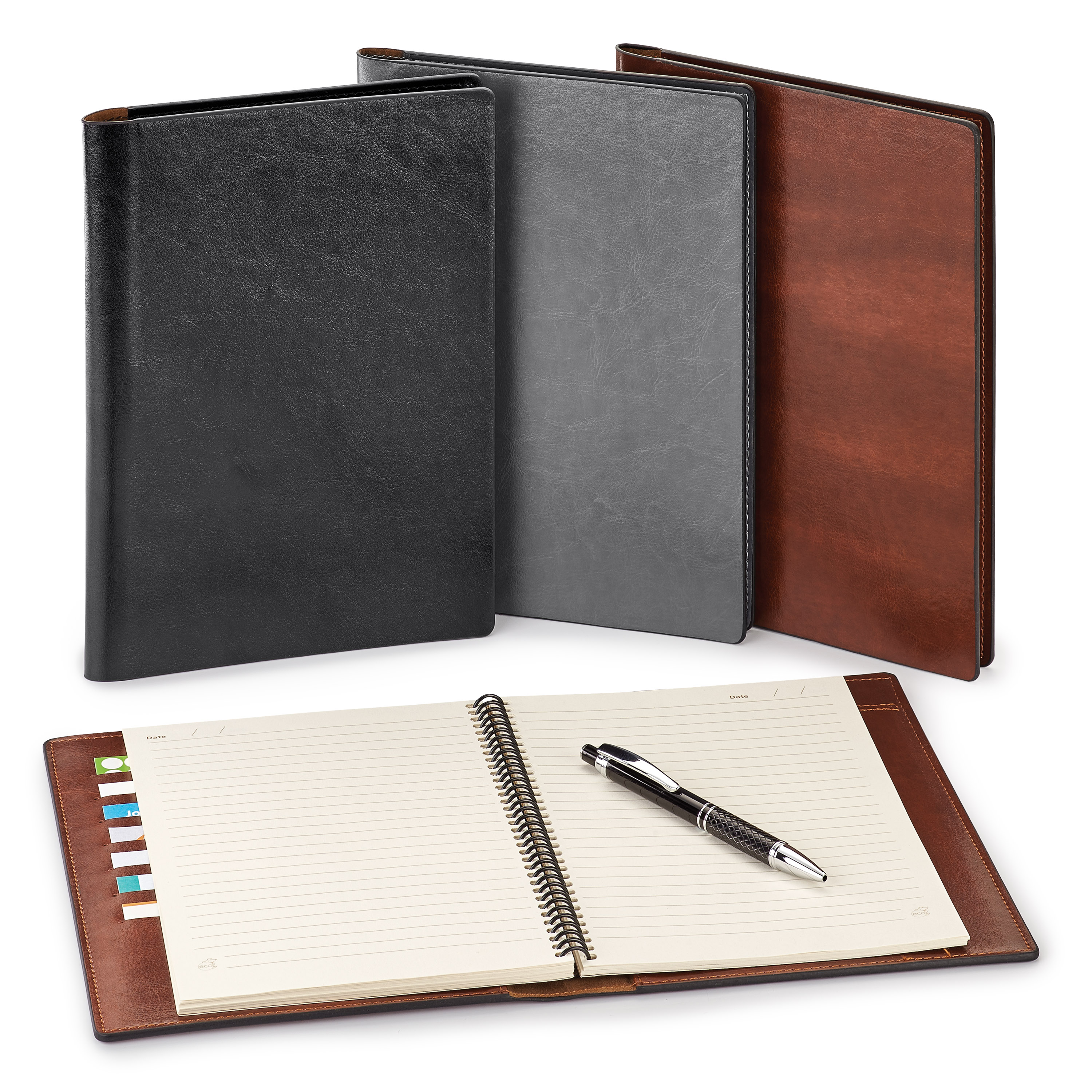 Fabrizio padfolio & refillable eco notebook