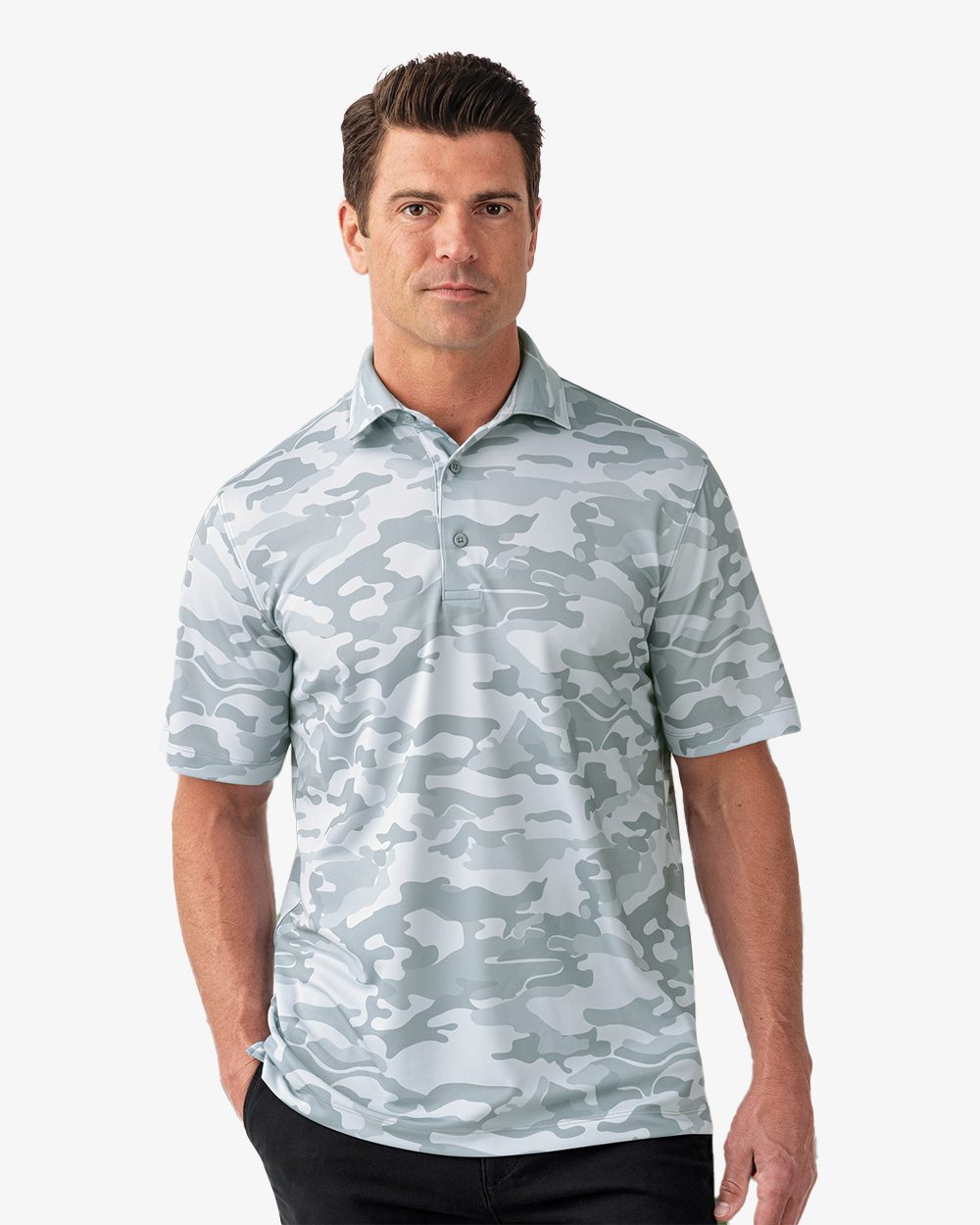 Men's Newport Camo Polo - 170 17