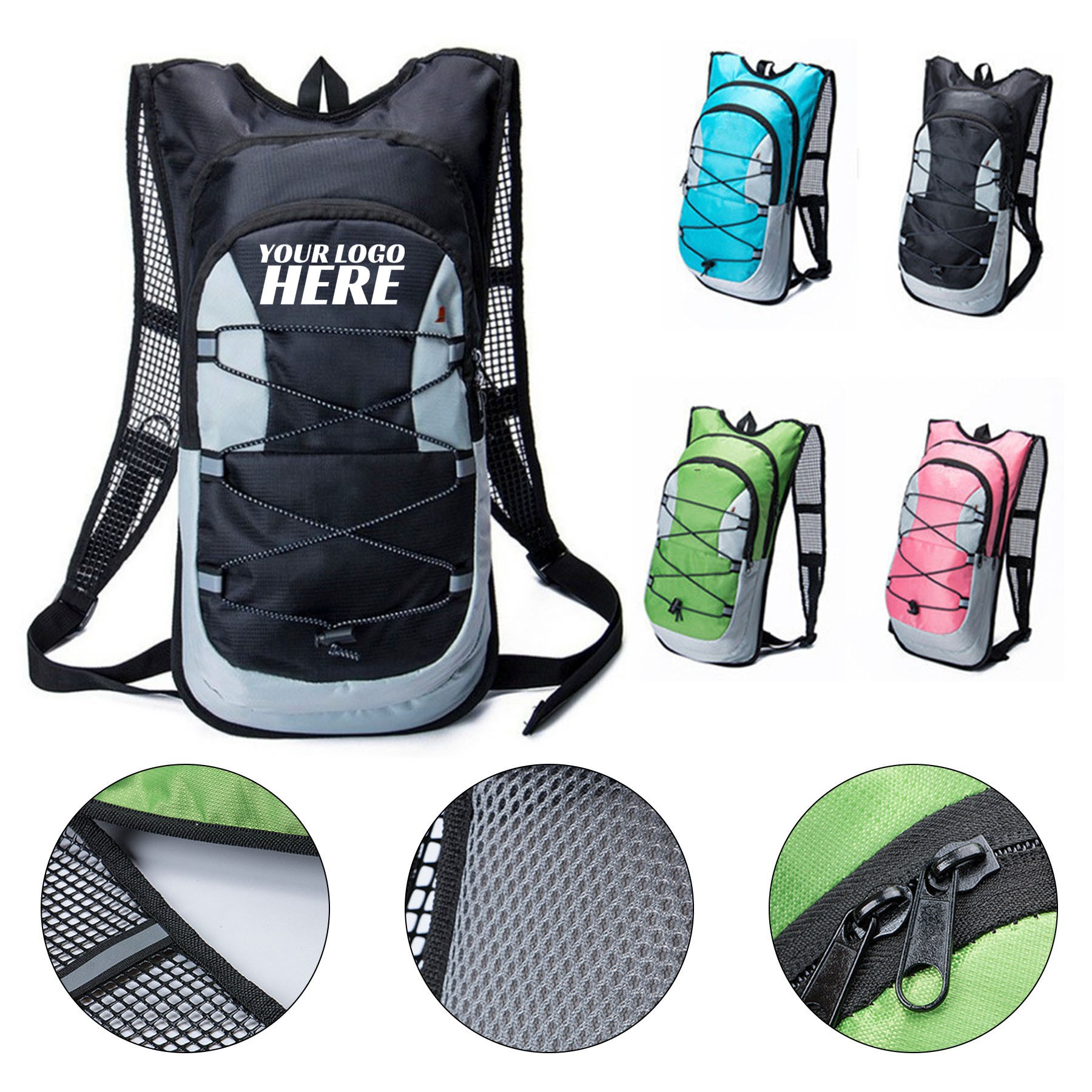 Reflective Stripe Hiking Backpack 1